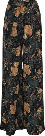Ulla Johnson Pantaloni Aviva a fiori - Blu