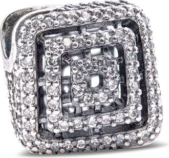 Pandora Geometric Lines Charm