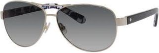 Kate Spade New York dalia2 58mm aviator sunglasses in 0Yb7-F8 at Nordstrom Rack