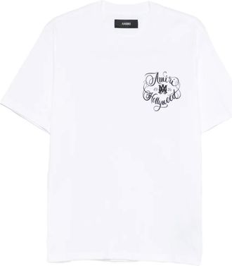 Amiri Katoenen T-shirt - Wit