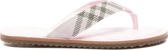 Burberry Check Pavilion Sandals