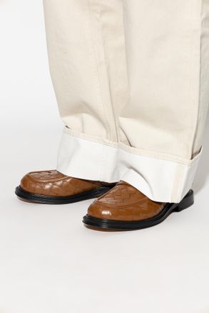 Bottega Veneta James Loafers, Mens, Brown