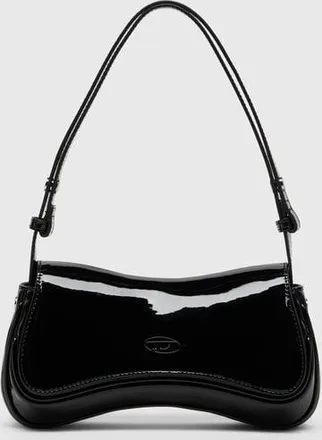 Diesel Play-Clutch in glossy PU - Clutches - Woman - Black