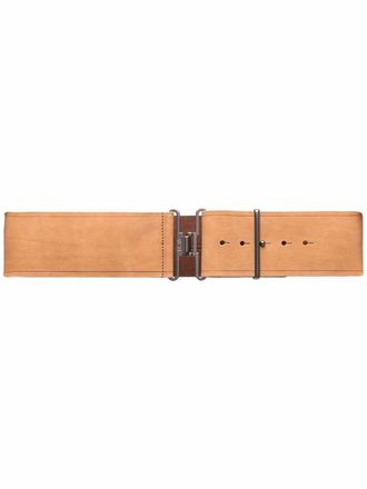 Diesel B-Army suede belt - unisex - Calf Leather - 90 - Neutrals