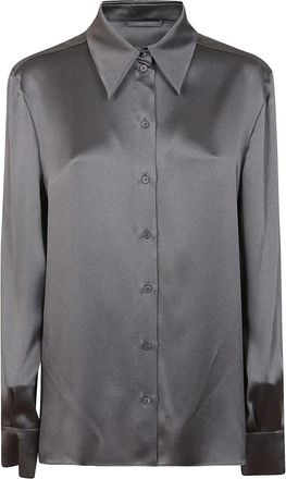 Alberta Ferretti Mujer, Blusas y Camisas, Gris, Talla: M