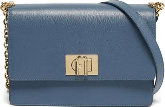 Furla Borsa a spalla Flap Chain 1927 - Blu