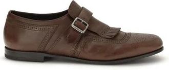Churchs Calf Leather Slip-On Loafers - Heren - Loafers - Bruin - 39 EU - Leer - Schoenen