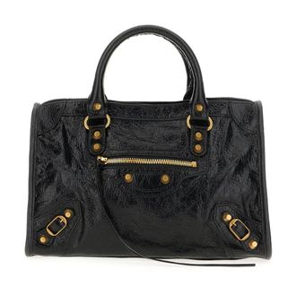 Balenciaga Handbags, female, Black, Size: ONE SIZE Le City Small Bag