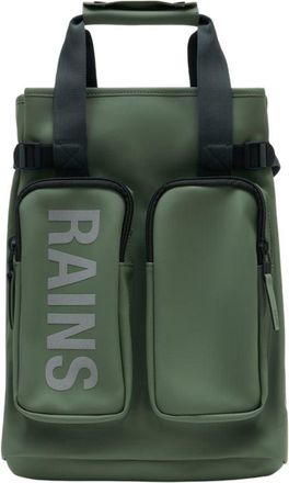 Rains Unisex Backpack Green Synthetic