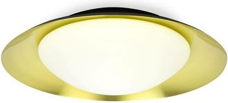 Faro Barcelona Faro Barcelona - Faro Side - led Indoor Medium Flush Wall Light Black, Gold