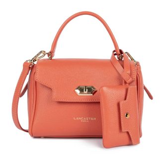 Lancaster Handbags, female, Orange, Size: ONE SIZE Sac &agrave; main Mademoiselle Grace