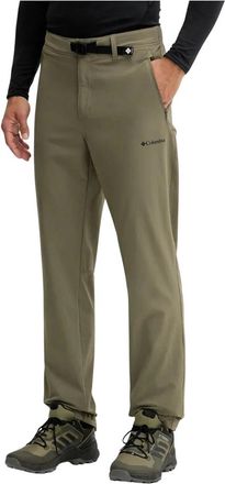 Columbia Essential Hike AY Wandeltrousers - Heren - Outdoor broeken - Groen - S - Nylon - Fitness