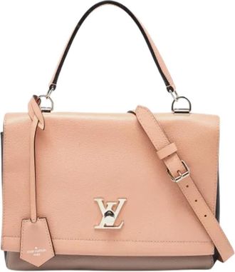 Louis Vuitton Tweedehands leren Louis Vuitton tassen - Dames - Vintage Schoudertas - Roze - ONE Size - Vintage