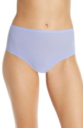 Chantelle Soft Stretch Seamless Retro Thong in Thistle Mauve at Nordstrom