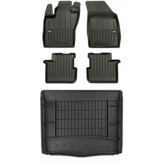 OEM Kit 3d Alfombrillas Y Alfombrilla Maletero Fiat Tipo Hatchback Desde 2016