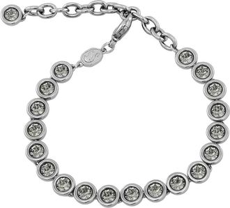 Swarovski Imber Tennis Bracelet Ruthenium Shiny Black Diamond