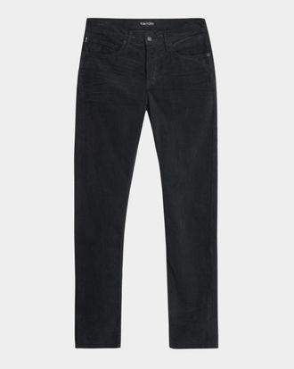 Tom Ford Men & apos;s 12 Waves Cord Slim Fit Pants