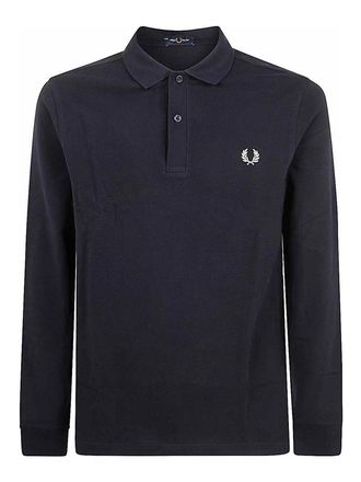 Fred Perry Long Sleeve Plain Shirt
