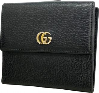 Gucci Black Leather Wallet (Bi-Fold) (Pre-Owned)
