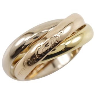 Cartier Yellow Gold (18K) Pink Gold (18K) White Gold (18K) Band Ring (Pre-Owned)