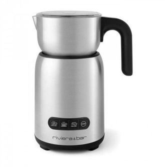 Riviera & Bar Riviera&bar - Espumador De Leche De Acero Inoxidable 650w 0.6l - Bcl540
