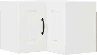 vidaXL Kitchen Wall Cabinet White 57 x 57 x 40 cm Engineered Wood vidaXL
