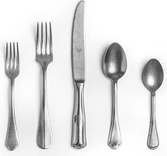 Mepra Original Vintage Flatware Set - 5 Pieces in Pewter Silver at Nordstrom