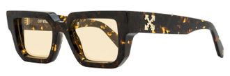 Off-white Unisex Geometric Silverstone Sunglasses OERI146 6062 Havana 52mm
