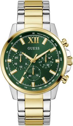 Guess Heren Armband Horloge Zilver Goudkleurig GD Walker Gw 0900G5 - Heren - Horloges - Geel - ONE Size - Accessoires