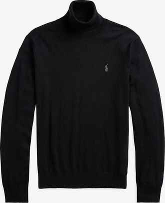 Polo Ralph Lauren Merinowoll-Feinstrickpullover mit Rollkragen Pony