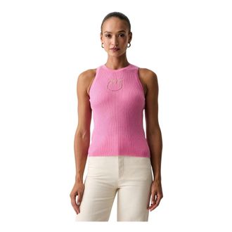 Pinko Canotta Newcastle - - Tops - Donna - Rosa - L