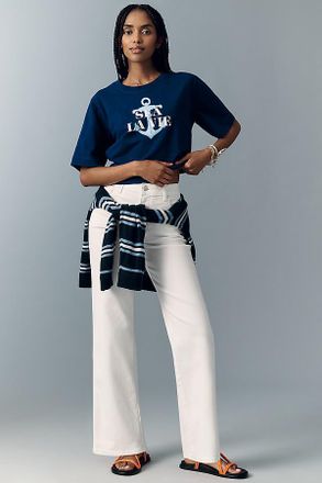 Paige Anessa High-Rise Straight-Leg Jeans