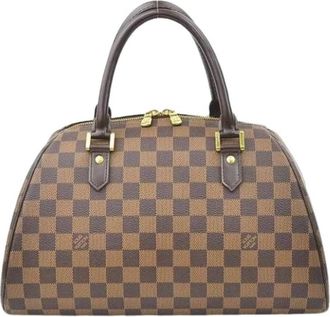 Louis Vuitton Pre-owned Handbags, female, Brown, Size: ONE SIZE Pre-owned Vintage Canvas Handbag