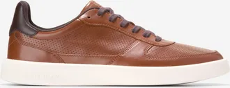 Cole Haan Mens Grand Crosscourt Daily Court Sneakers - Brown Size 11.5