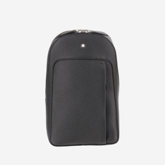 Montblanc Borsa a tracolla con logo Montblanc