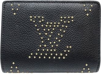 Louis Vuitton Noir Canvas Wallet (Bi-Fold) (Pre-Owned)