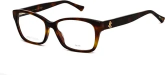 Jimmy Choo London Ladies Tortoise Rectangular Eyeglass Frames JC27000860053