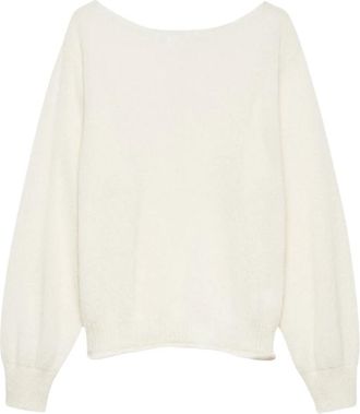 Alchemist Lupin Sweater - Dames - Ronde hals truien - Beige - M - Wol - Truien & Vesten