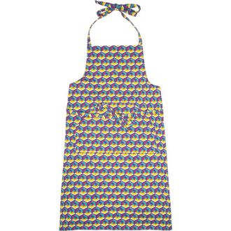 La DoubleJ Apron With Pocket Cubo Giallo/Fuxsia at Nordstrom