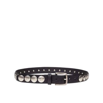 Golden Goose Dames, Accessoires, Zwart, Maat: 85 CM Leer