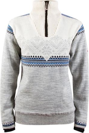 Dale of Norway Glittertind Sweater_E - Dames - Coltruien - Grijs - XL - Wol - Truien & Vesten