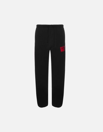 Moncler Mens Moncler 1952 Patch Logo Black Sweatpants - Size: 33/32/32