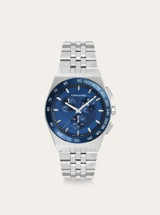 Ferragamo Men Vega New Chrono watch Blue