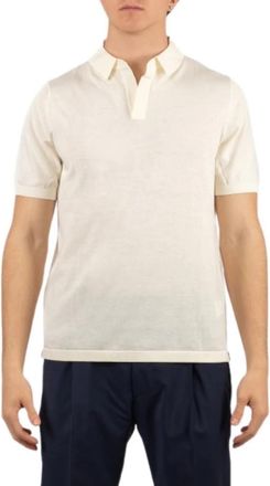Saint Barth Poloshirt met korte mouwen - Heren - Polos - Beige - S - Tops