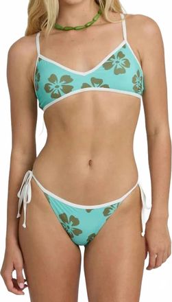 Billabong Last Summer Tropic Bottoms In Ocean Spray