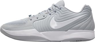 Nike Nike Mens Ja 2 Nightmare Basketball Shoes, Wolf Grey/Wolf Grey/White, 6.5 UK