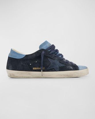 Golden Goose Super Star Suede Low-Top Sneakers
