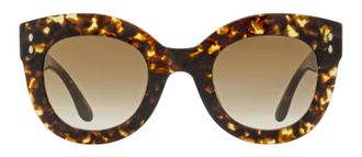 Isabel Marant Bold Butterfly Sunglasses - Havana