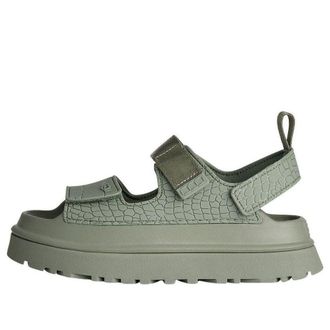 UGG (WMNS) UGG GoldenGlow Embossed Sandals Artichoke 1175311-ART