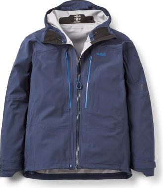 RAB Kinetic Alpine Stretch Jacket Regenjacke f&uuml;r Damen | blau